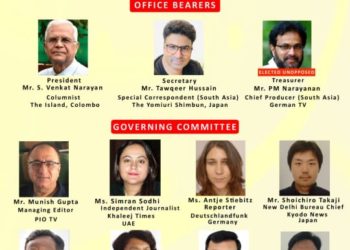 New Delhi based Kashmir Journalist Tawqeer Hussain is nominated as the Joint Secretary of the prestigious Foreign Correspondents’ Club of South Asia