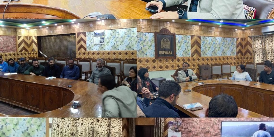 DC Kupwara held interactive session with Hoteliers,Transporters, Tour operators Says efforts are on to boost tourism sector in district