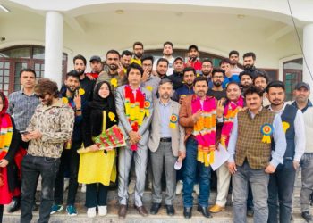 Oath Ceremony of Association of Anantnag Journalists (AAJ) held at Anantnag