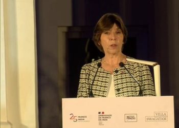 We will continue to stand side by side, shoulder to shoulder with India: French Foreign Minister