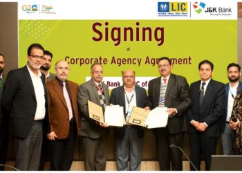 J&K Bank inks agreement with LIC of India