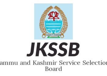 JKSSB to conduct CBT for various posts from 16th March to 5th April, 2023 in J&K