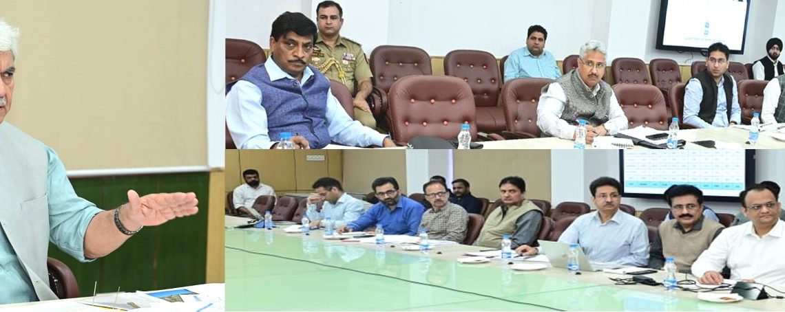 Lt Governor chairs high-level meeting to review power scenario in J&K