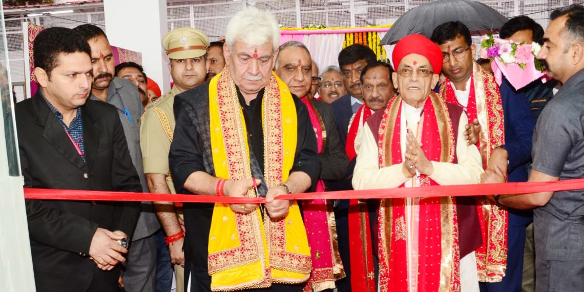 Lt Governor dedicates newly constructed Durga Bhawan to the devotees of Shri Mata Vaishno Devi