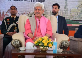 Lt Governor lays the foundation stone for Mall of Srinagar by Dubai’s Emaar