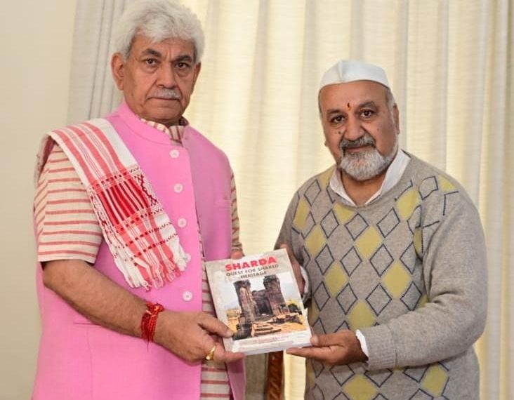 Save Sharda Committee Head; Balwant Thakur call on Lt Governor