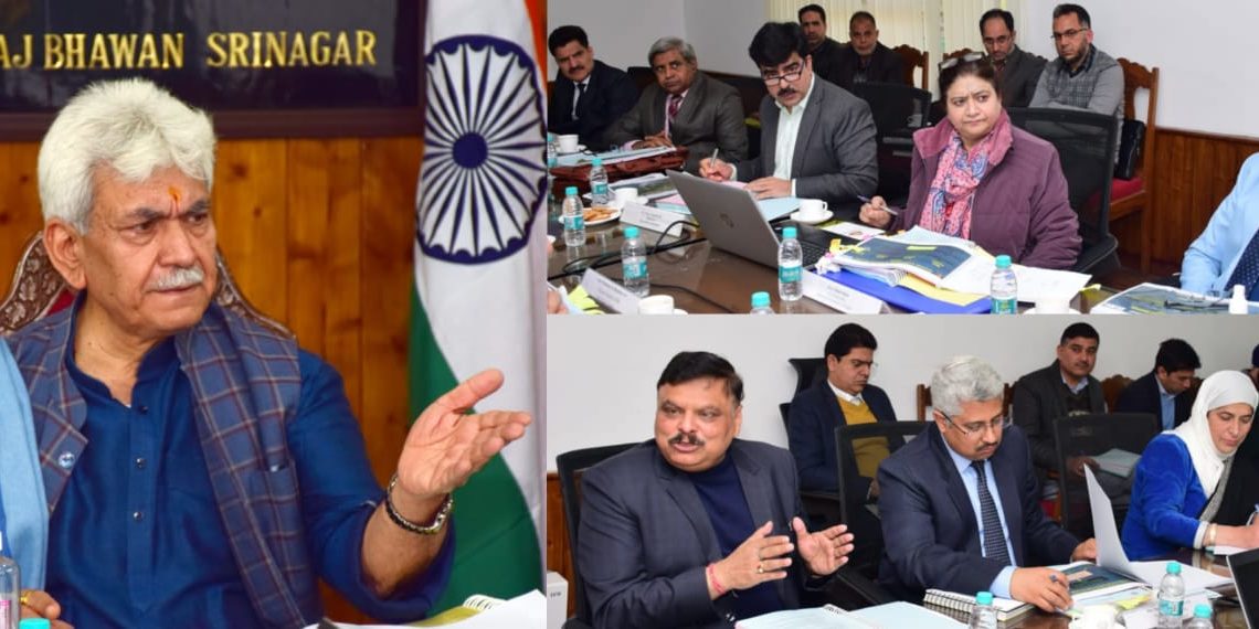 Lt Governor chairs 82nd Council Meeting of University of Kashmir
