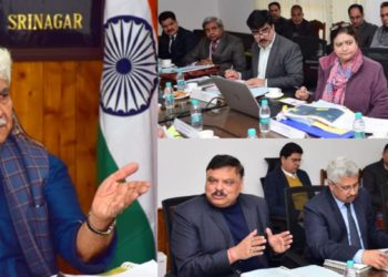 Lt Governor chairs 82nd Council Meeting of University of Kashmir