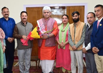 PRI Representatives from Udhampur, several deputations call on Lt Governor