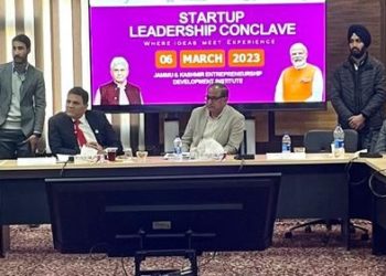 Prashant Goyal inaugurates first ever Startup leadership conclave at JKEDI