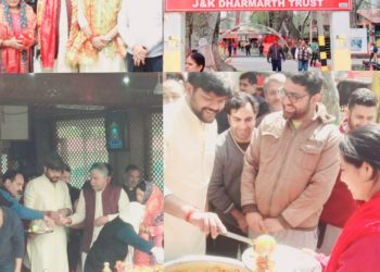 Ram Navami celebrated with religious fervour at Kheerbawani Temple Tulamulla