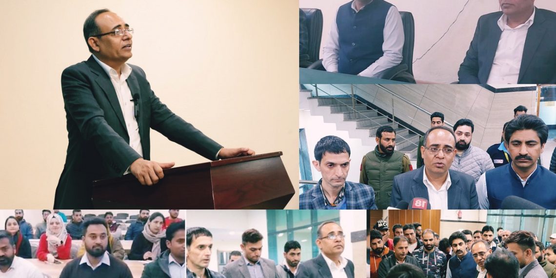 Rohit Kansal takes review of NIFT Srinagar