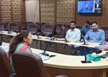 Dr Samoon reviews pending court cases of Skill Development Department