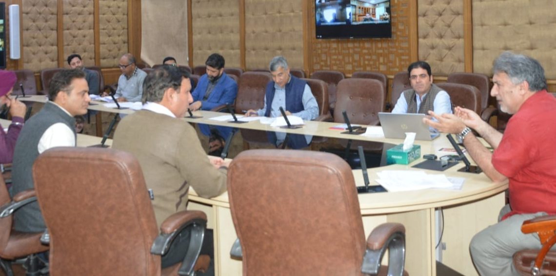 Dr Samoon reviews filling up of vacancies of gazetted, non gazetted officers in SDD