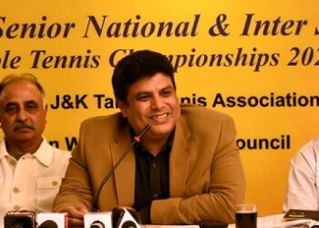J&K all set to host Senior National Table Tennis Championship in Jammu: Sarmad Hafeez
