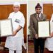 LG Manoj Sinha Honours Pradhan Mantri Rashtriya Bal Puraskar Awardees