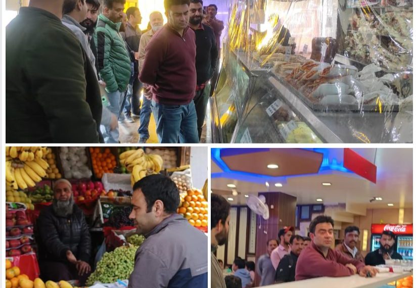 Srinagar Admin launches major crackdown on illegal profiteering in different markets of the city