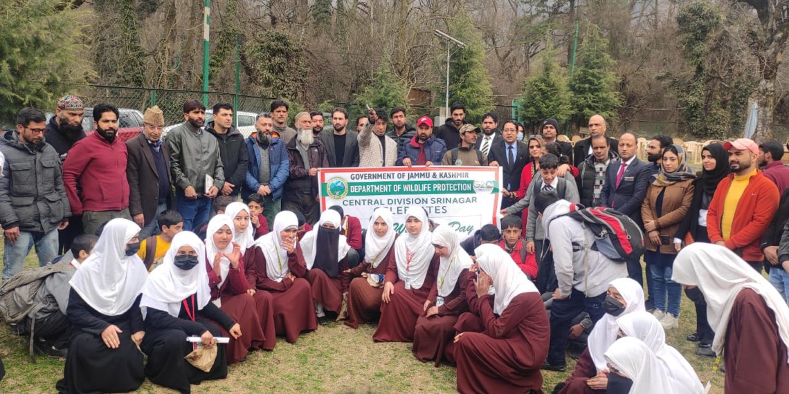 Deptt of Wildlife Protection (C.D) commemorates ‘World Wildlife Day’ at Dachigam National Park