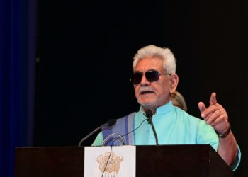 Lt Governor addresses the inaugural session of the 3-day mega event on Hon’ble PM’s Panch Pran at Jammu University