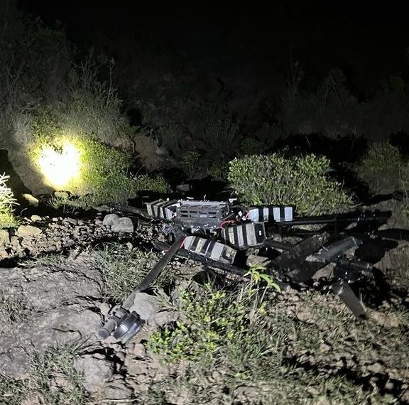 Drone carrying cash, ammunition recovered in Rajouri