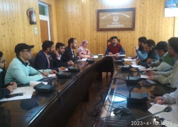 ADC Ganderbal reviews implementation of Mission Youth schemes 