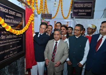 Chief Justice inaugurates fast track Court, Jammu 