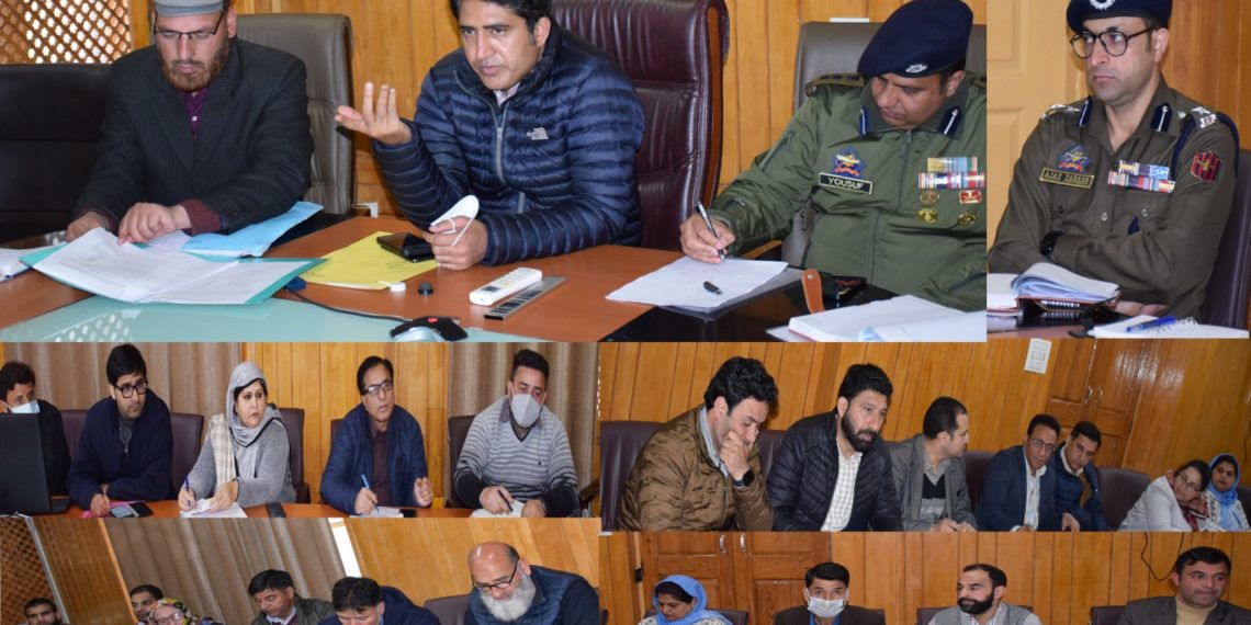 DC Pulwama chairs 7th District NCORD meet