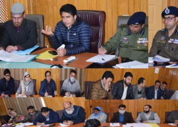 DC Pulwama chairs 7th District NCORD meet