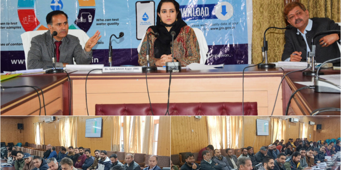 DC B’la, MD JJM reviews Progress of Works Under Jal Jeevan Mission