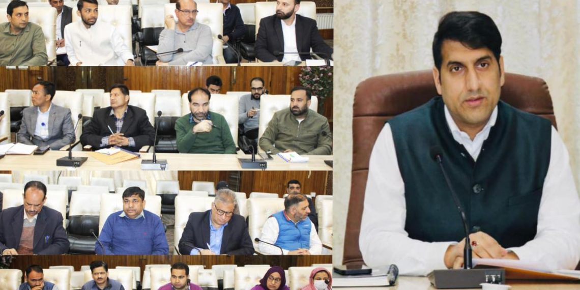 DC/Chairman DDMA Srinagar reviews District Disaster Management Plan