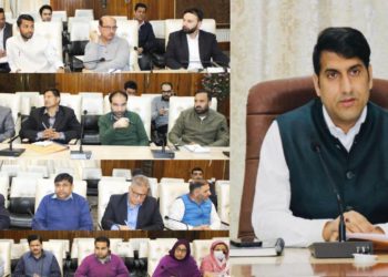 DC/Chairman DDMA Srinagar reviews District Disaster Management Plan