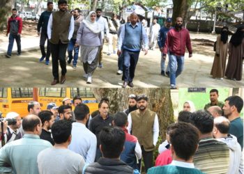 DC Ganderbal visits proposed venue for Youth Entrepreneurship Festival