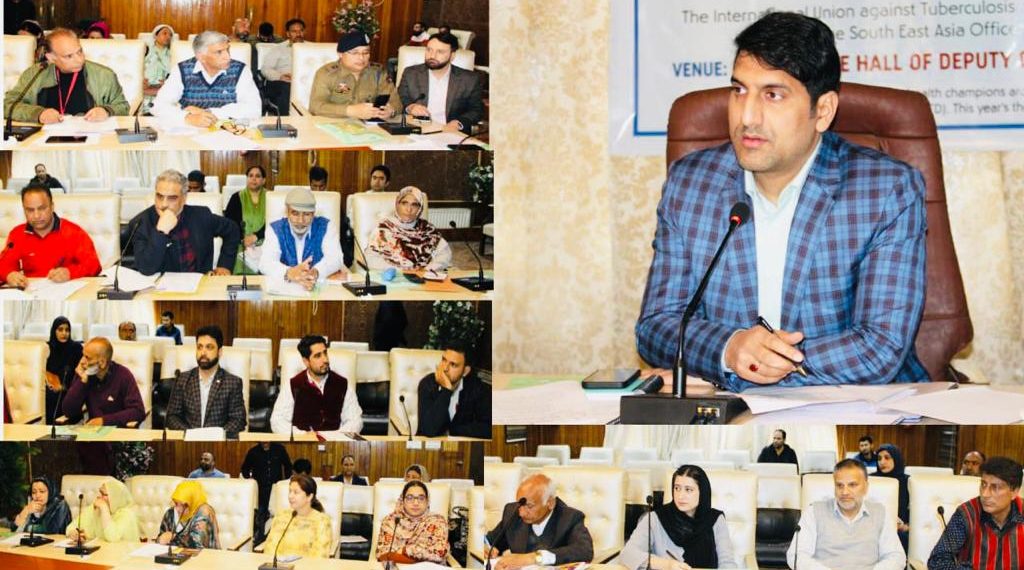 DC Srinagar chairs workshop cum meeting of DLCC to review implementation of COTPA in District