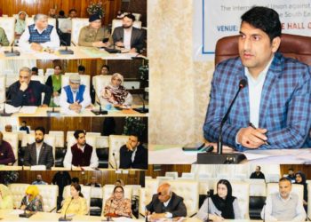 DC Srinagar chairs workshop cum meeting of DLCC to review implementation of COTPA in District