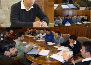 DEO Kulgam reviews preparedness for Special Summary Revision of Photo Electoral Rolls