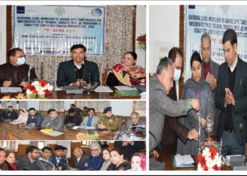 DHSK organises workshop for Implementation of National Tobacco Control Prog, COTPA-2003