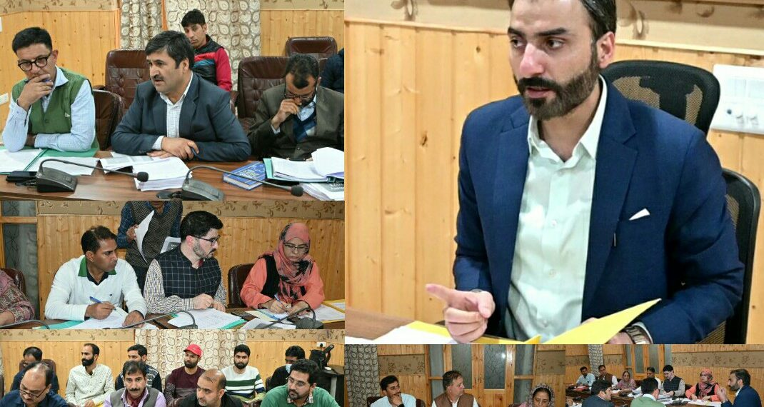 DC Anantnag reviews progress of Special Summary Revision-2023