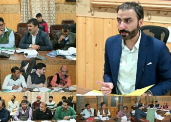 DC Anantnag reviews progress of Special Summary Revision-2023