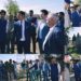 Div Com Kashmir inspects ongoing beautification works at Airport Road Humhama