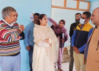 VC KVIB presides awareness camp at  CFC of Pattan Embroidery Cluster Tilgam 