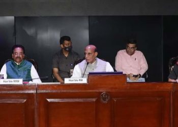 Synergised operations contributing to peace & stability in J&K: Rajnath Singh