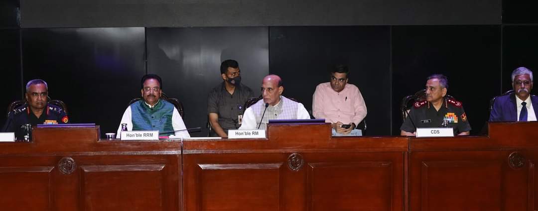 Synergised operations contributing to peace & stability in J&K: Rajnath Singh
