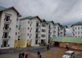 LG Manoj Sinha inaugurated newly constructed 576 residential accommodations for PM Package Employees