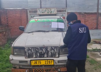 Militancy Case: SIU Attaches Vehicle, Bike Used For Transportation of Arms And Ammunition In Srinagar