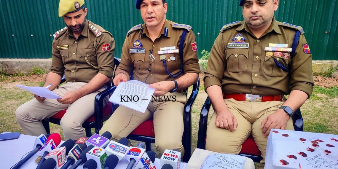 Major interstate drug module busted in Sopore, absconding woman among arrested  : Police