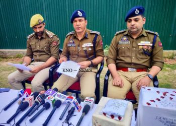 Major interstate drug module busted in Sopore, absconding woman among arrested  : Police