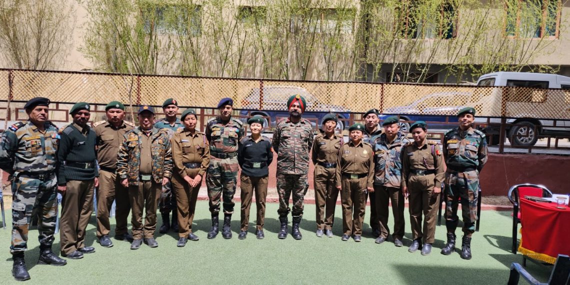 GROUP COMMANDER, NCC VISITS LADAKH