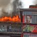 Massive Fire Engulfs Shopping Complex At Dargah Hazratbal