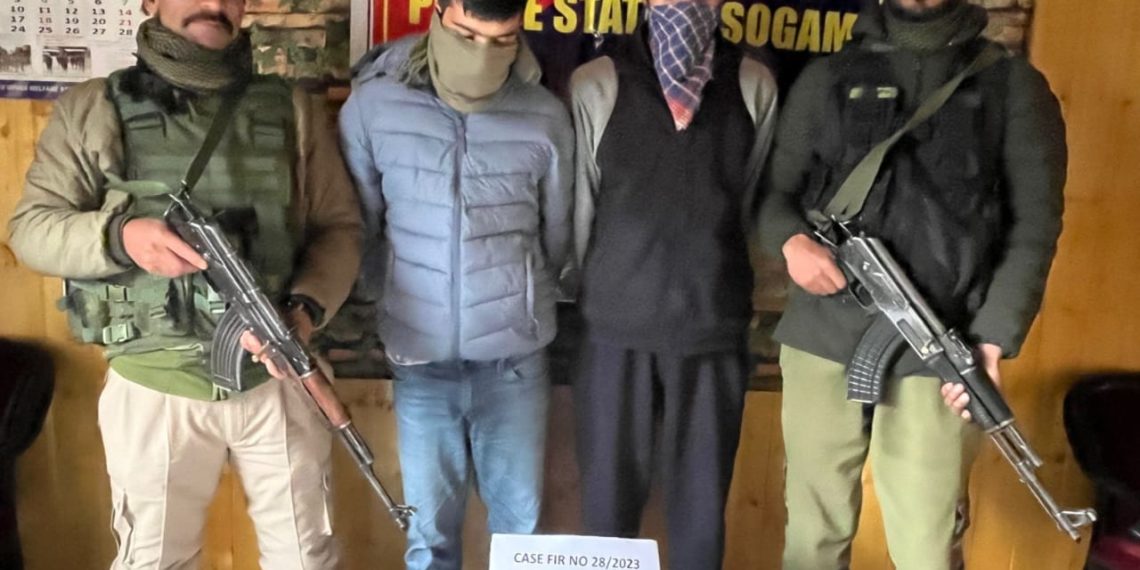 Junior Assistant (Education Department) Among 2 Apprehended With Narcotics in Sogam
