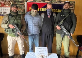 Junior Assistant (Education Department) Among 2 Apprehended With Narcotics in Sogam